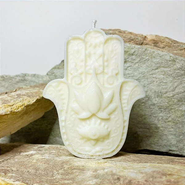 Vela Aromática em formato de Mão de Fátima / mão de Hamsá - La Odore