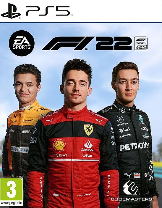 F1 22 PS5 MÍDIA DIGITAL - TNT Games - Jogos para Ps4 e Ps5 em mídia digital