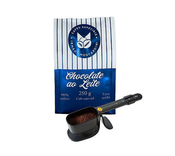 Kit Café Chocolate ao Leite 250g + Balança Pressca