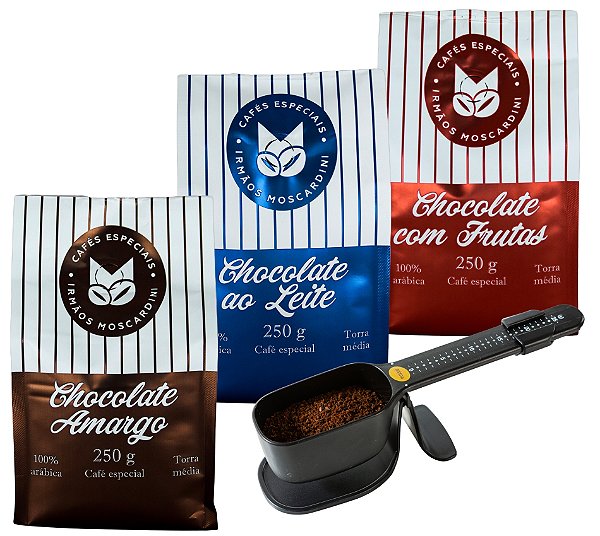 Kit Cafés Moscardini & Balança Pressca BÔNUS