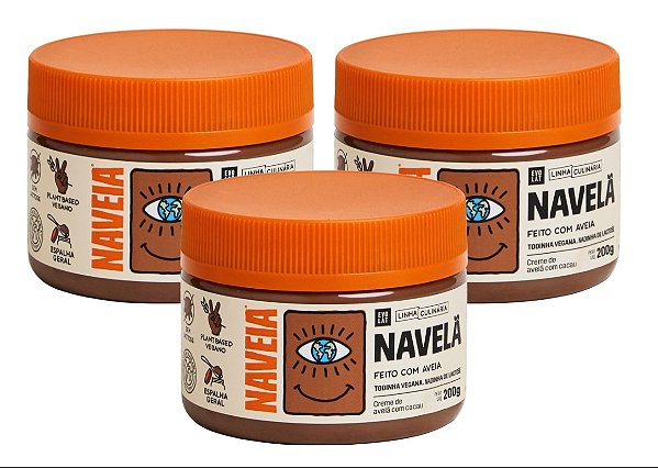 KIT NAVELÃ - CREME DE AVELÃ VEGANO