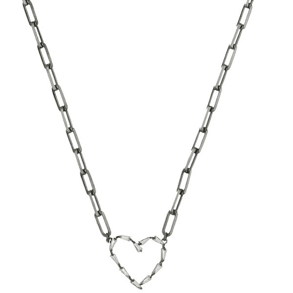 Colar Coração Vazado