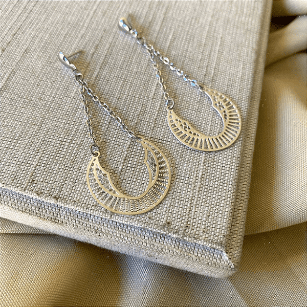 Brinco Meia Lua Luna