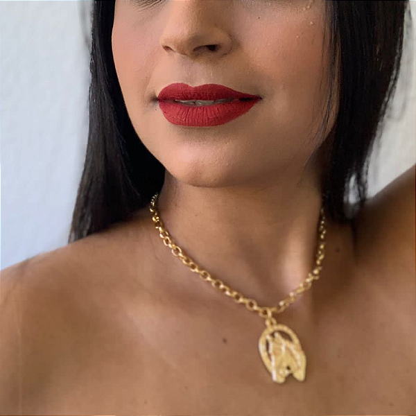 Colar Pingente de Cavalo Sara