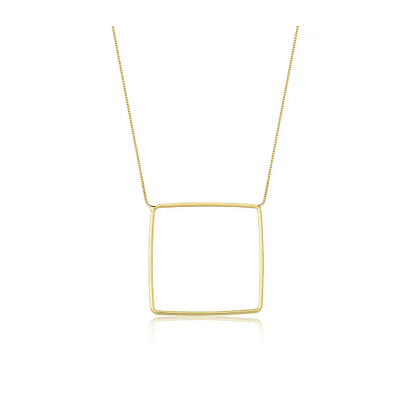 Colar Quadrado Helena