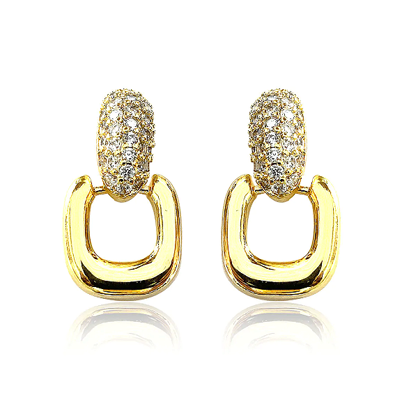 Brinco Cravejado Isadora