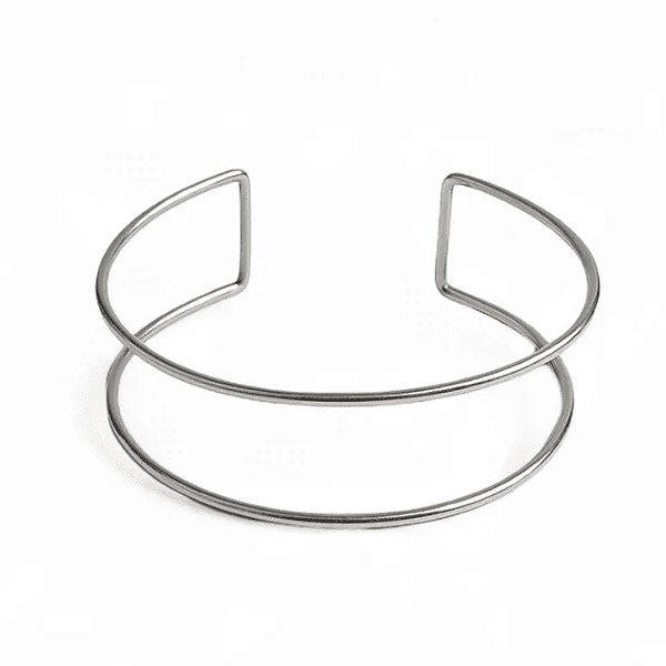 Bracelete Vazado em Aço - Alma Livre