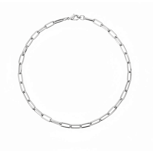 Chocker em Aço com Elos Alongados - Lívia