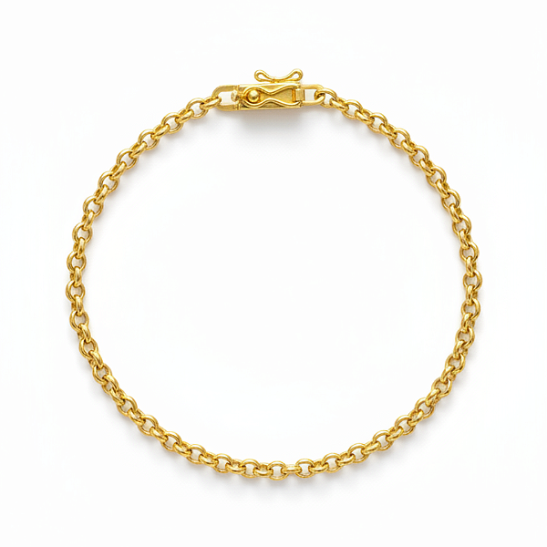 Pulseira Masculina em Elo Português