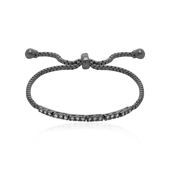 Pulseira Cravejada Gravatinha Alice