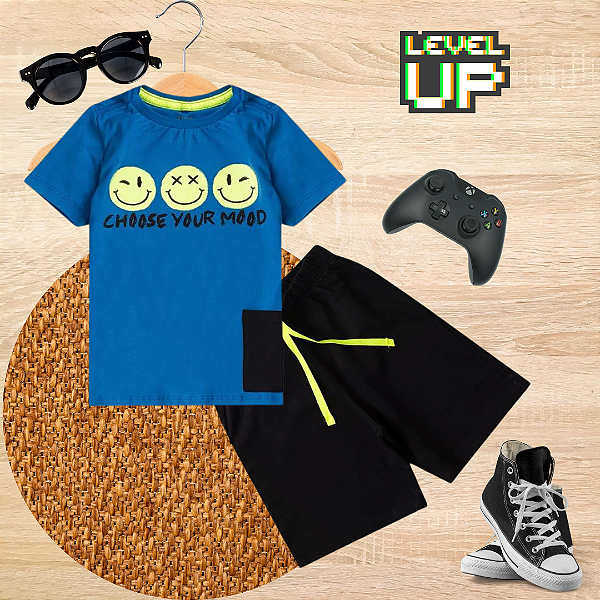 Conjunto Infantil Menino Choose Your Mood