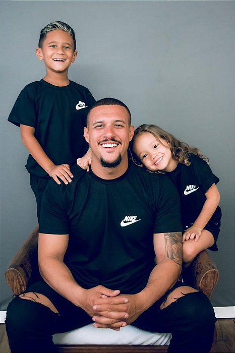 Camiseta Nike Tal Pai Tal Filhos Preta