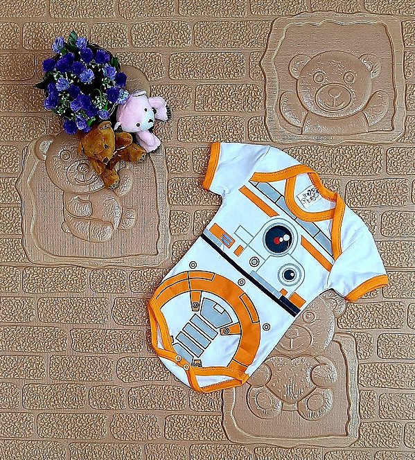 Body Bebê Star Wars BB8