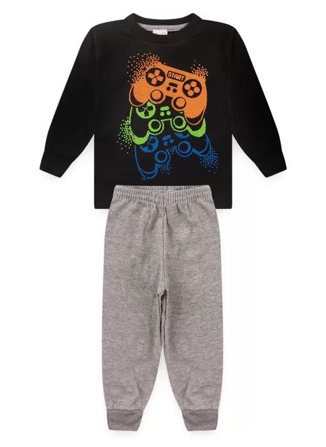 Conjunto Infantil Menino Meia Estação Start Game