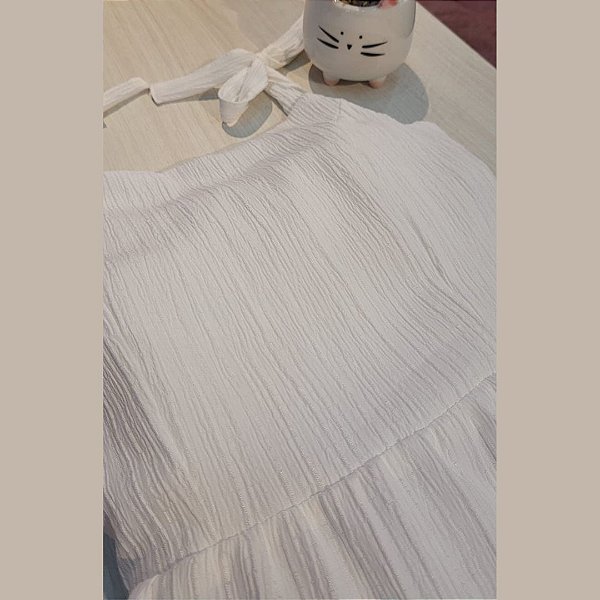 Vestido Juvenil Mary Branco