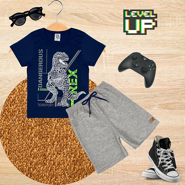 Conjunto Infantil Menino Dangerous