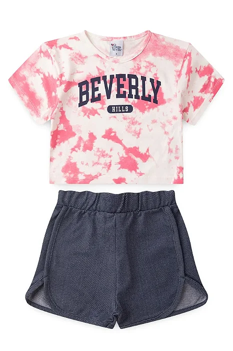 Conjunto Juvenil Menina Beverly Hills