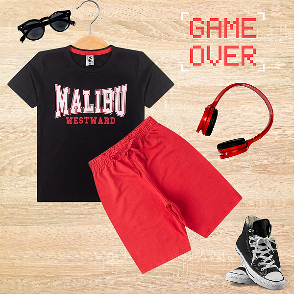 Conjunto Juvenil Menino Malibu