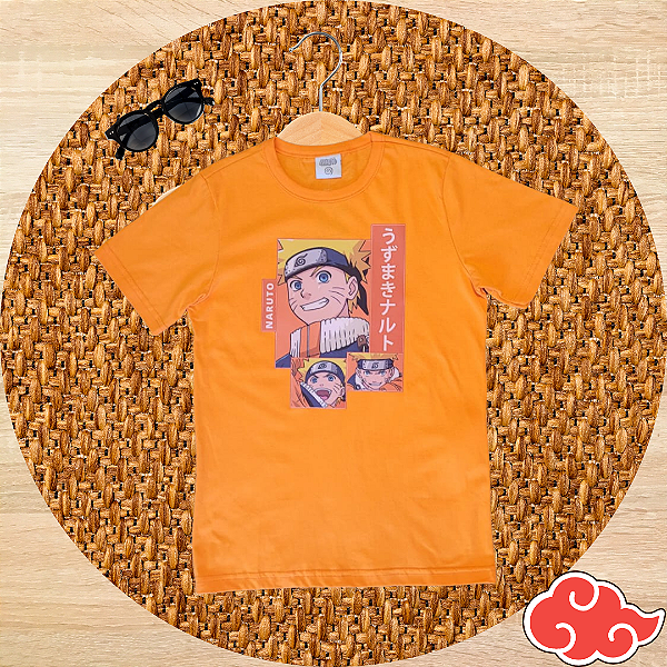Camiseta Naruto Laranja