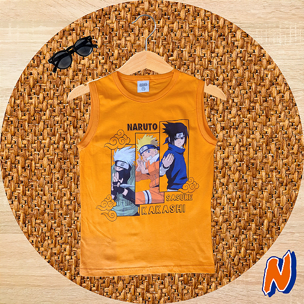 Regata Naruto e Amigos Laranja