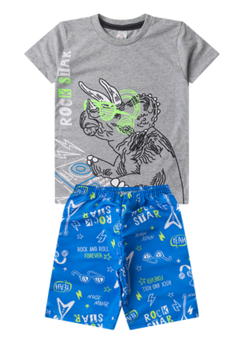 Conjunto Infantil Menino Verão DJ Dinox