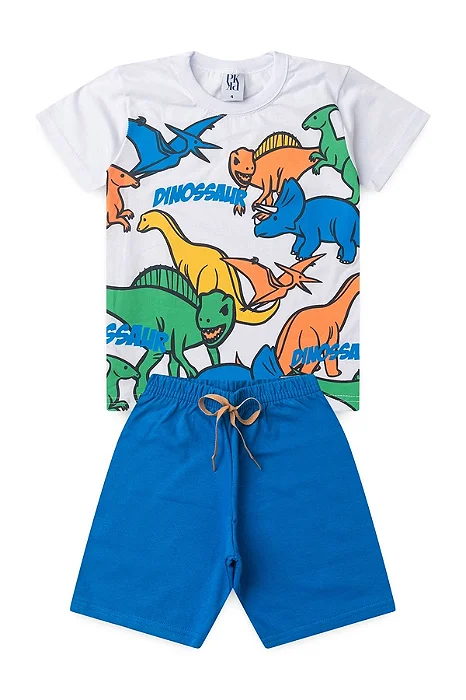 Conjunto Infantil  Masculino Amizade de Dinos