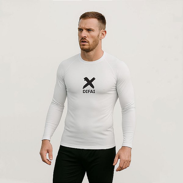 Camisa Térmica Difai X UV Branca