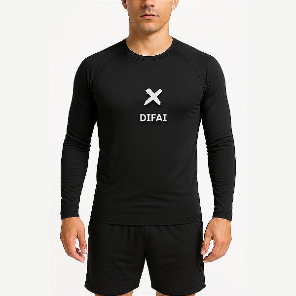 Camisa Térmica Difai X UV Preta