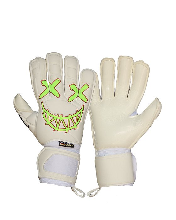 Luva Difai Crazy Verde e Vermelha