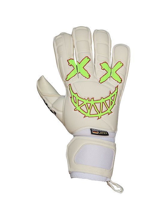 Luva Difai Crazy Verde e Vermelha