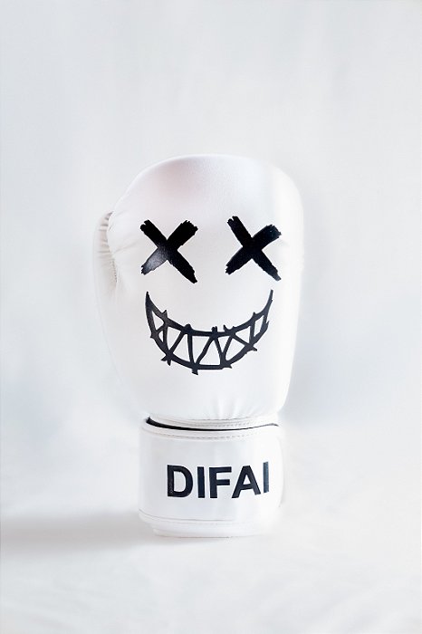 Luva Boxe Difai Crazy Branca