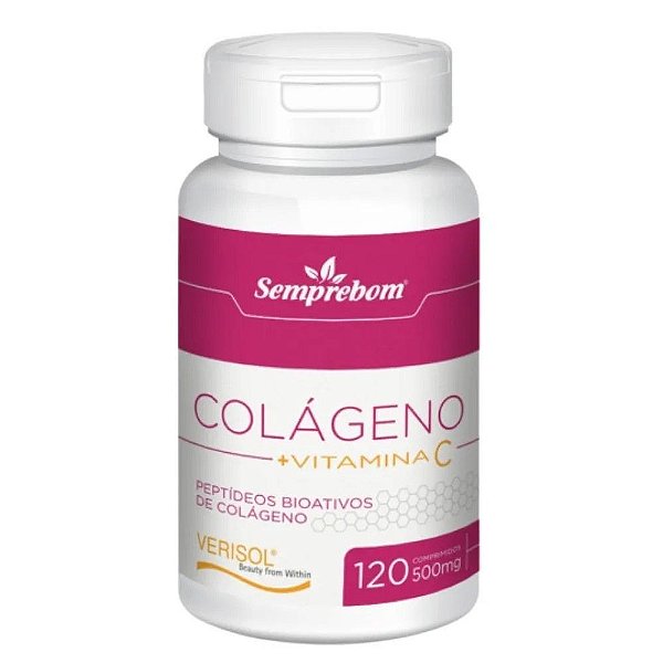 Colágeno Verisol + Vitamina C 120 Cápsulas 500mg - Original