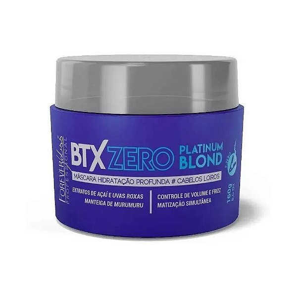 Botox Btx Platinum Blond Zero 160g Forever Liss