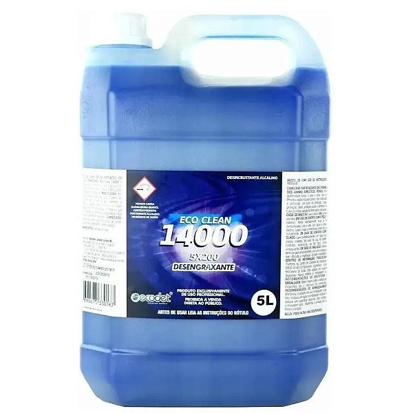 Sulopan Desengraxante Alcalino Eco Clean 14000 5L - Ecodet