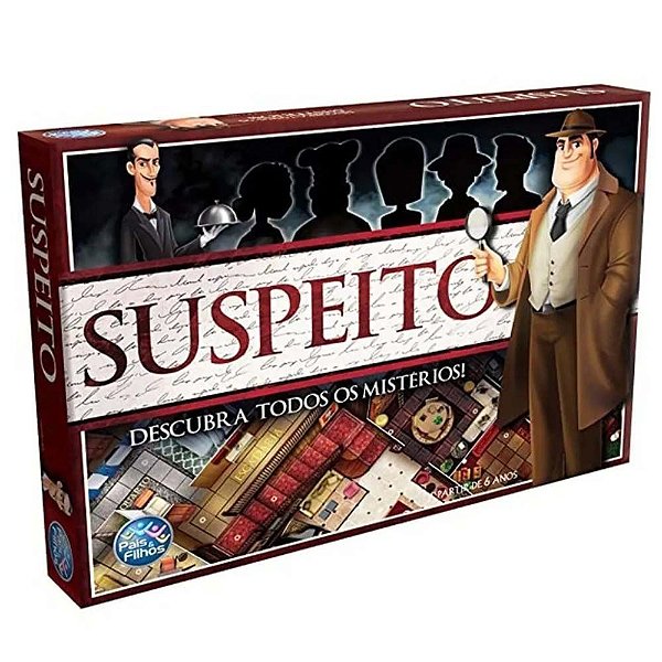 Jogo Suspeito Pais e Filhos - 33 Peças