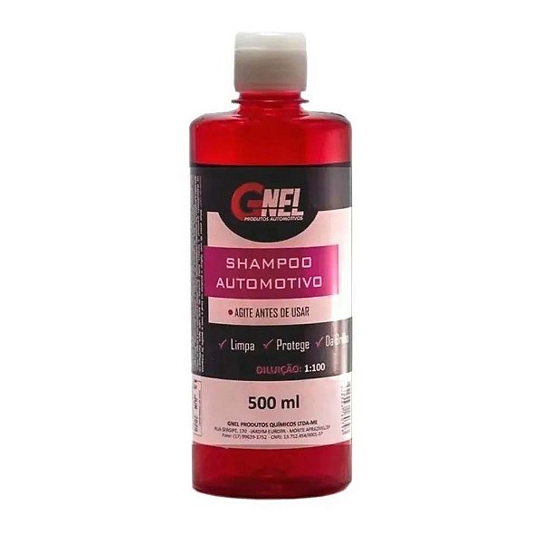 Shampoo Automotivo Gnel - 500ML