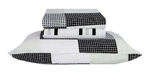 Jogo de Cama Casal Duplo 4 Peças Linnar Linha Realce Premium 140 Fios - Sultan