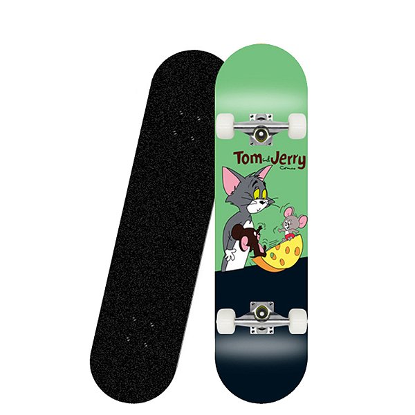 Skate Profissional Importado Rolamentos ABEC7 Shape Maple Tom & Jerry - Martins Importadora