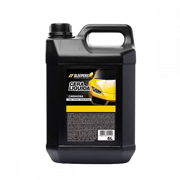 Cera Automotiva Carnúba Brilho Intenso Sleepers 5 Litros