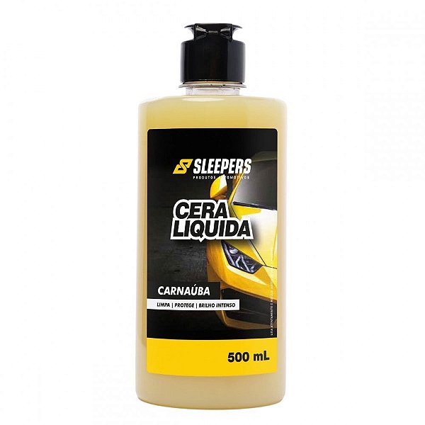 Cera Automotiva Carnúba Brilho Intenso Sleepers 500ML