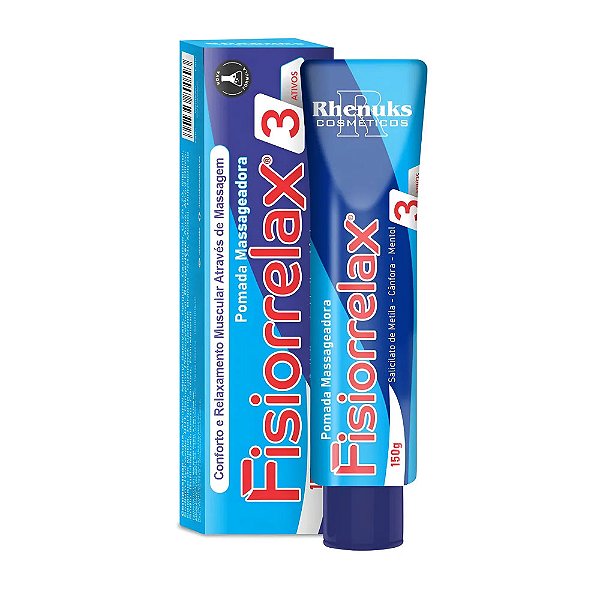 Pomada Massageadora Relaxamento Muscular Fisiorrelax  Rhenuks