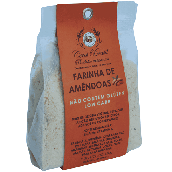 Farinha de amêndoas 150g - Ceres Brasil