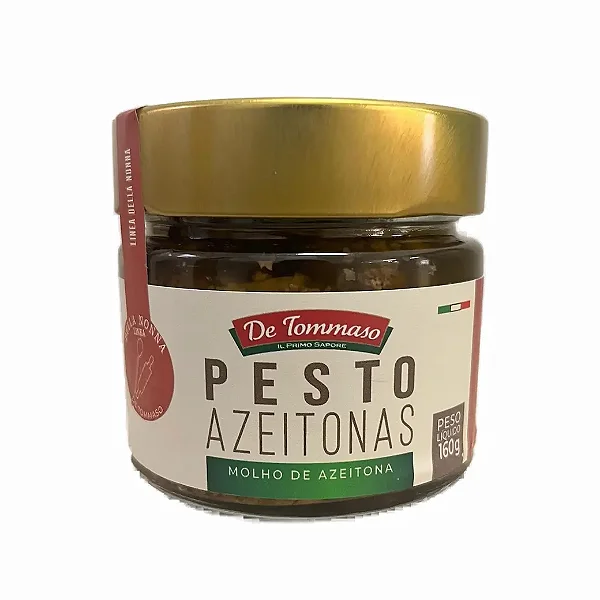 PESTO DE AZEITONA VEGANO DE TOMMASO 160G