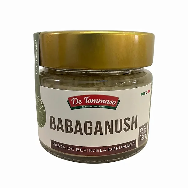 Babaganush 160g Pasta De Berinjela Defumada - De Tommaso