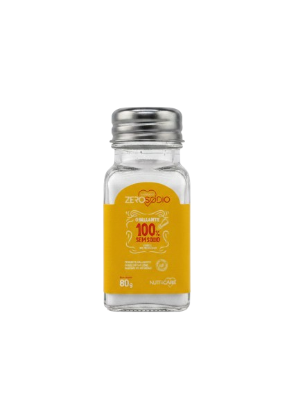 Salgante Zero Sódio Saleiro de Vidro 80g