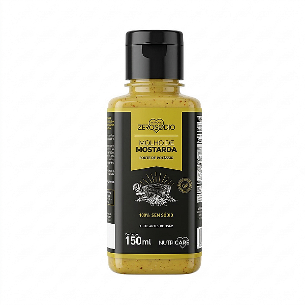 Molho Mostarda Zero Sódio 150ml