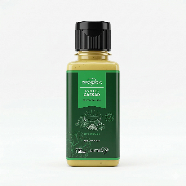 Molho Caesar para Salada Zero Sódio 150ml