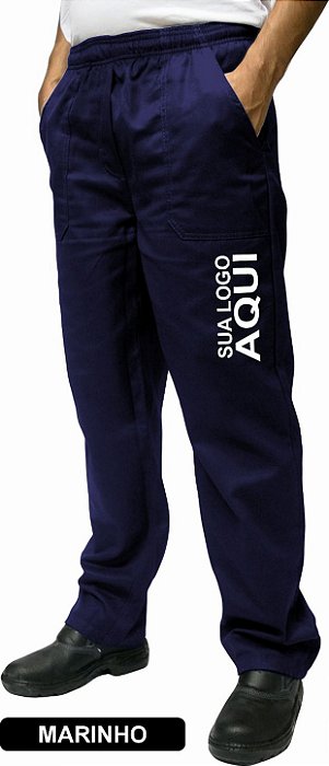 Kit 25 Calça em Brim Profissional Personalizada