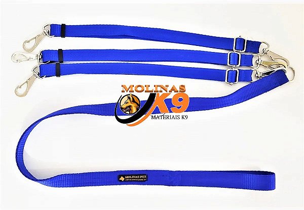 Guia Tripla Ajustável Removível, P/ Pequeno Á Médio Porte