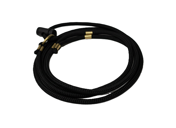 Guia Unificada Ajustável Enforcador para Cães – Adestramento Profissional e Resistência - Preto